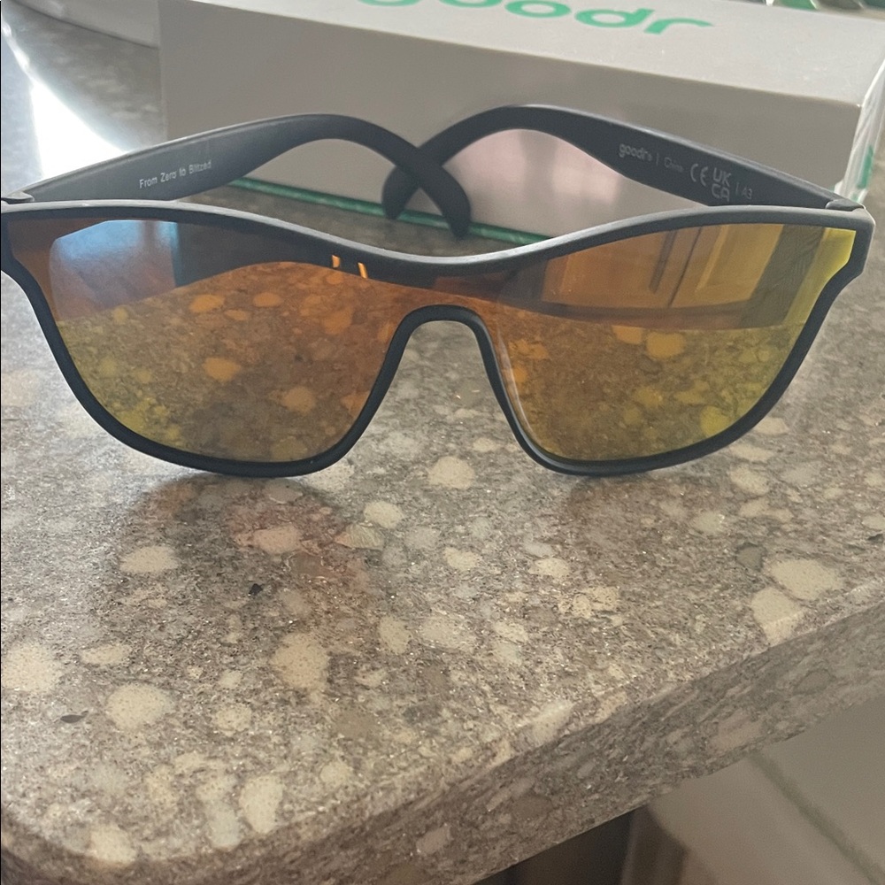Goodr Black and Yellow Sunglasses